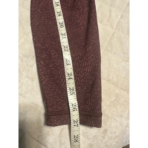 Athleta Salutation Stash Pocket Tight Leggings Women's Size XS Purple Athleisure - Picture 5 of 7